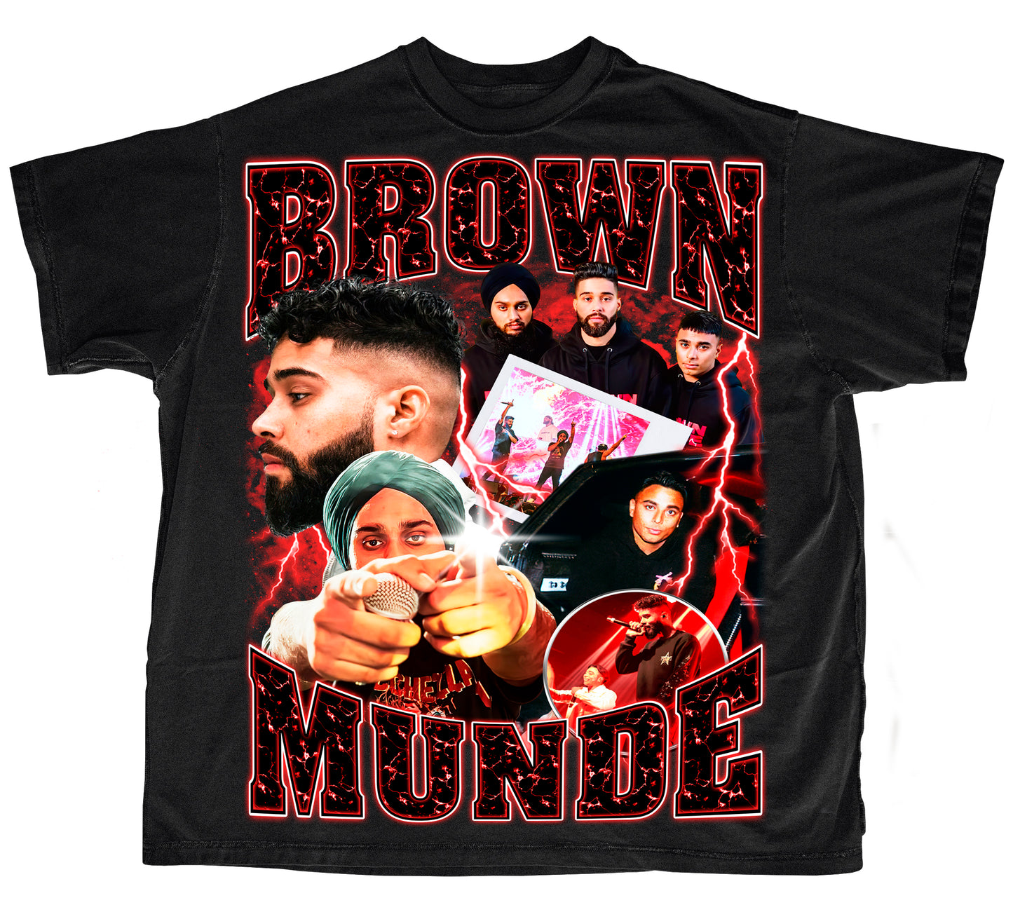 BROWN MUNDE VINTAGE T-Shirt