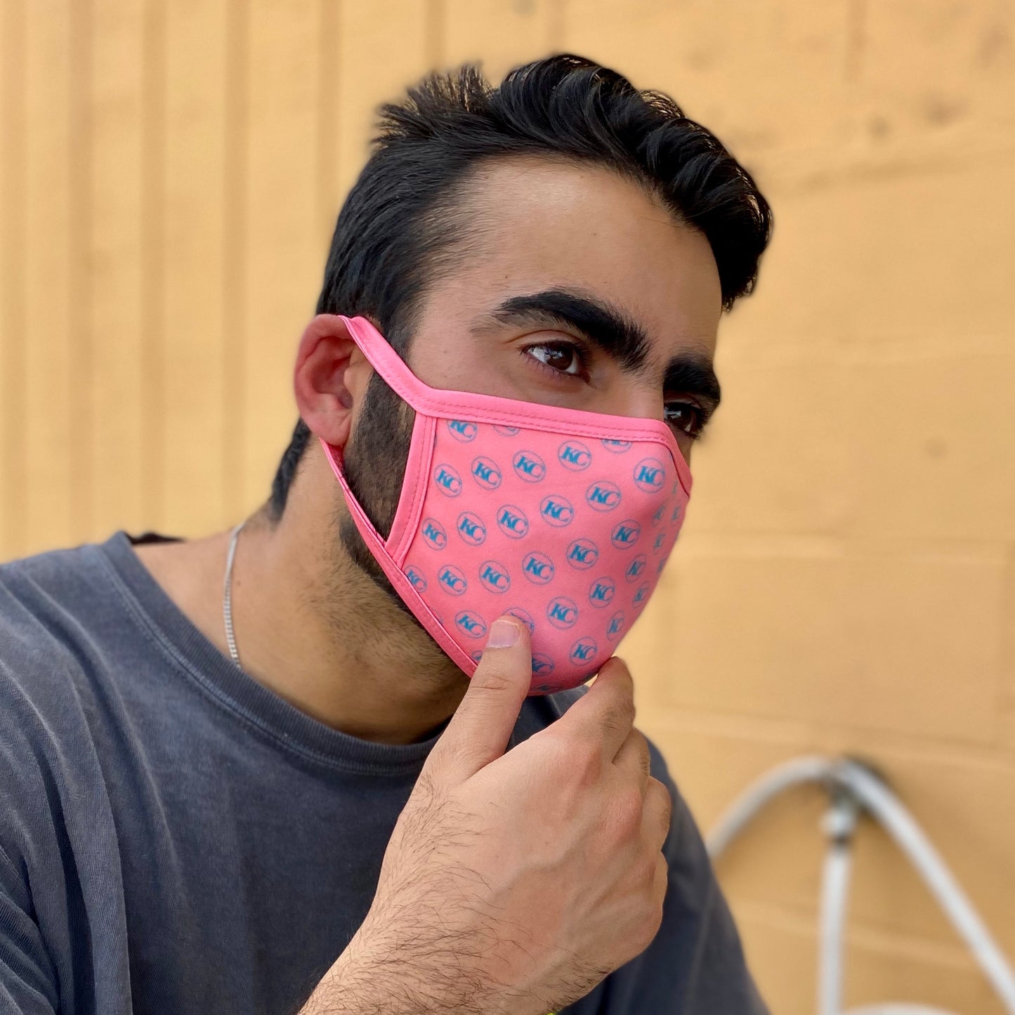 KC CLASSIC FABRIC MASK - PINK CLOUD