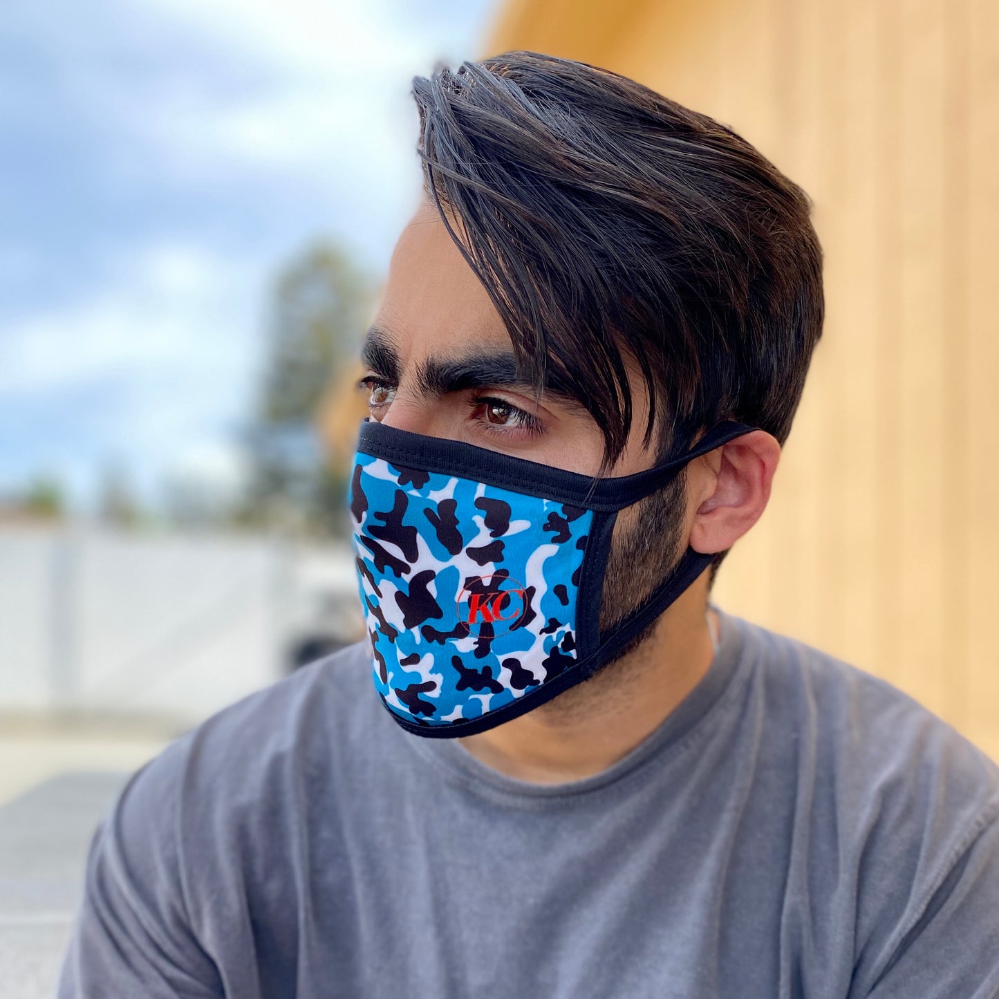 KC FABRIC MASK - TIFFANY'S FAVORITE COLOR