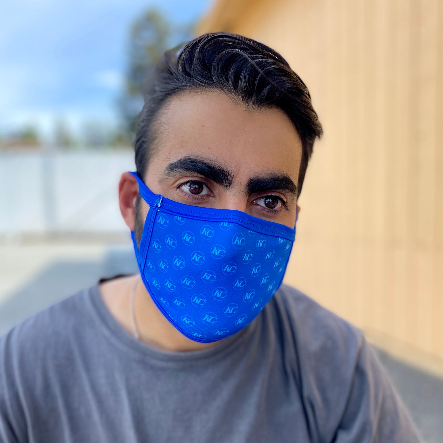 KC CLASSIC FABRIC MASK - SKY HIGH BLUE