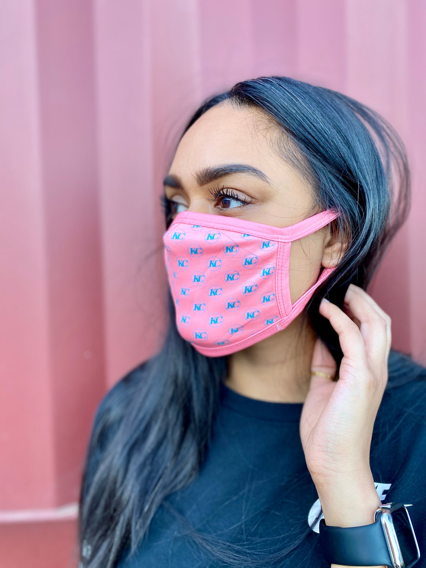 KC CLASSIC FABRIC MASK - PINK CLOUD