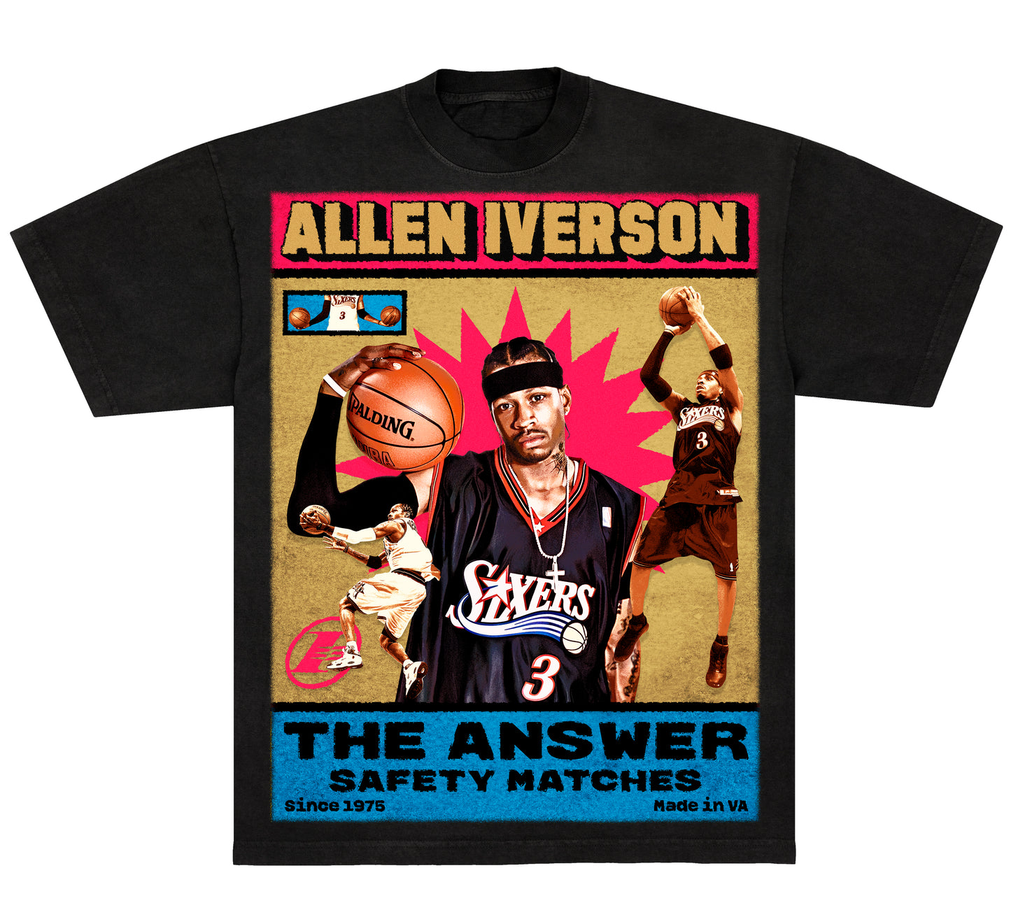 ALLEN IVERSON SAFETY MATCH T-SHIRT