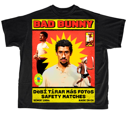 BAD BUNNY SAFETY MATCH T-SHIRT