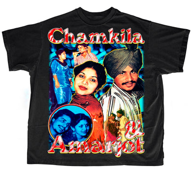 CHAMKILA & AMARJOT VINTAGE T-Shirt