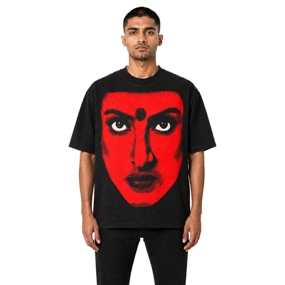 REKHA BIG FACE RED T-Shirt