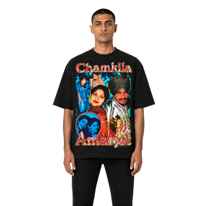 CHAMKILA & AMARJOT VINTAGE T-Shirt