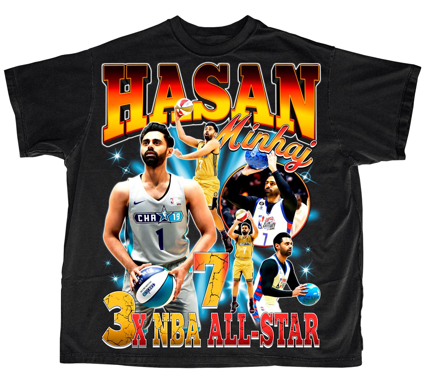 HASAN MINHAJ ALL STAR VINTAGE T-Shirt