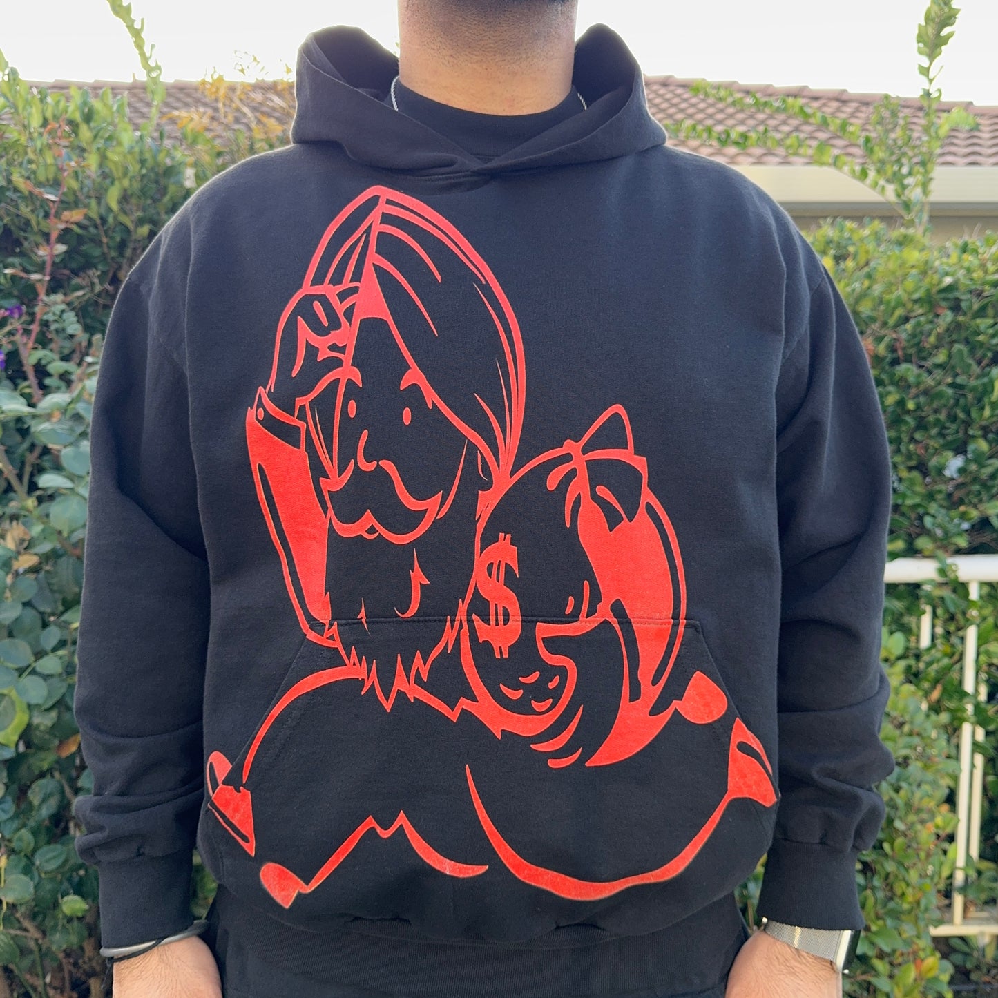 MR KASH RED HOODIE