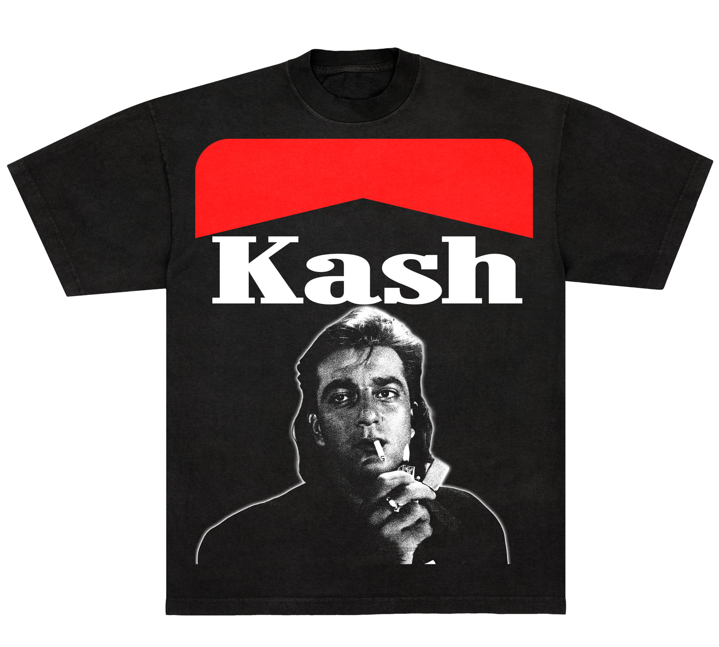 SANJAY DUTT KASH PACK BLACK T-Shirt