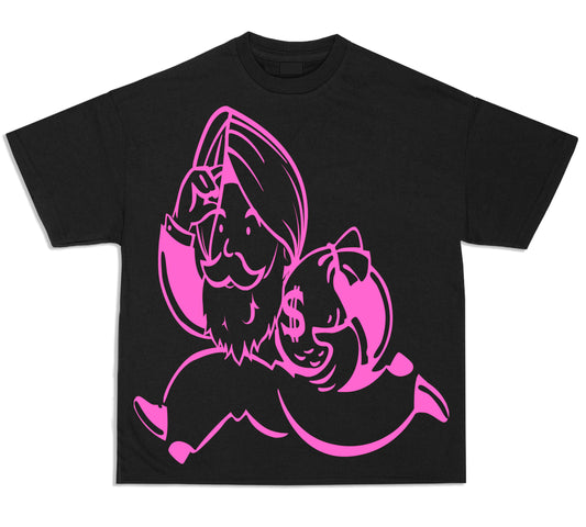 MR KASH BLACK PINK TEE