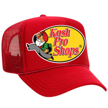 Load image into Gallery viewer, KASH PRO SHOPS TRUCKER HAT-RED