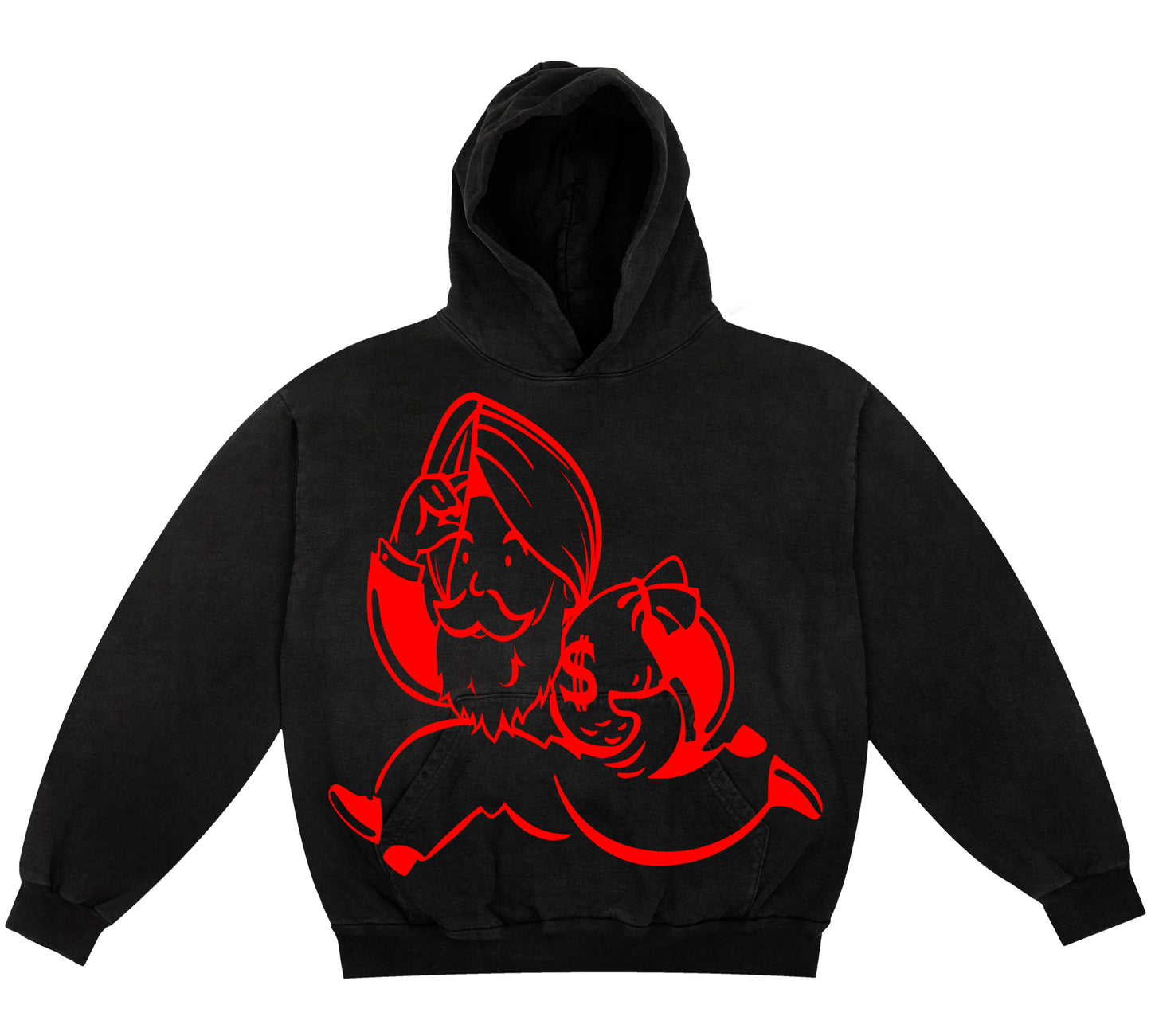 MR KASH RED HOODIE