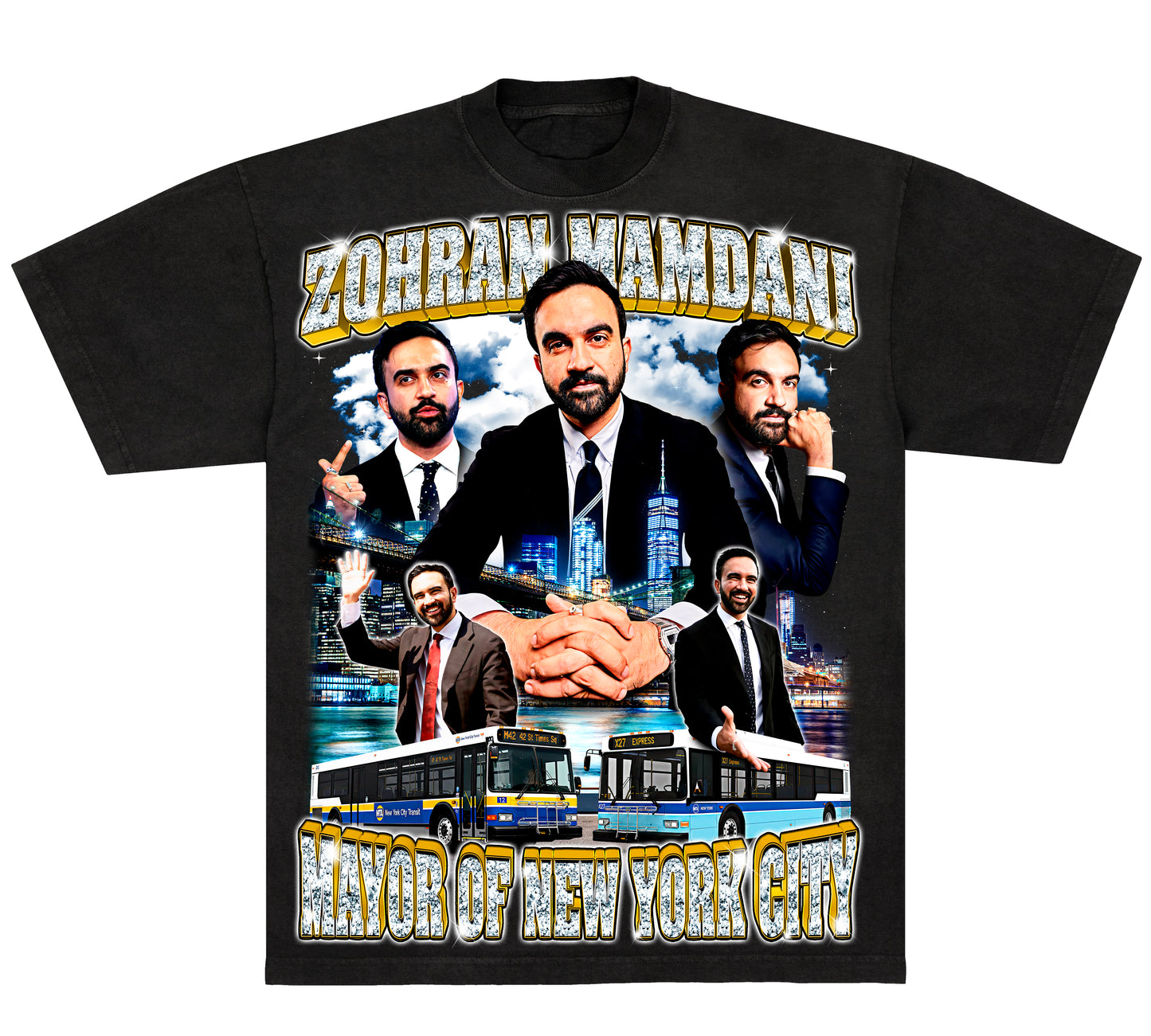 ZOHRAN MAMDANI VINTAGE T-SHIRT