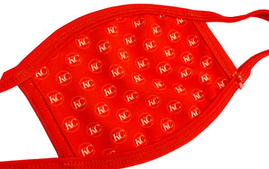 KC CLASSIC FABRIC MASK - RED/WHITE