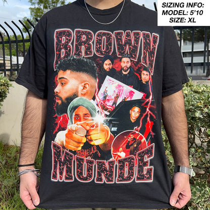 BROWN MUNDE VINTAGE T-Shirt