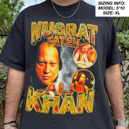 NUSRAT FATEH ALI KHAN VINTAGE T-Shirt