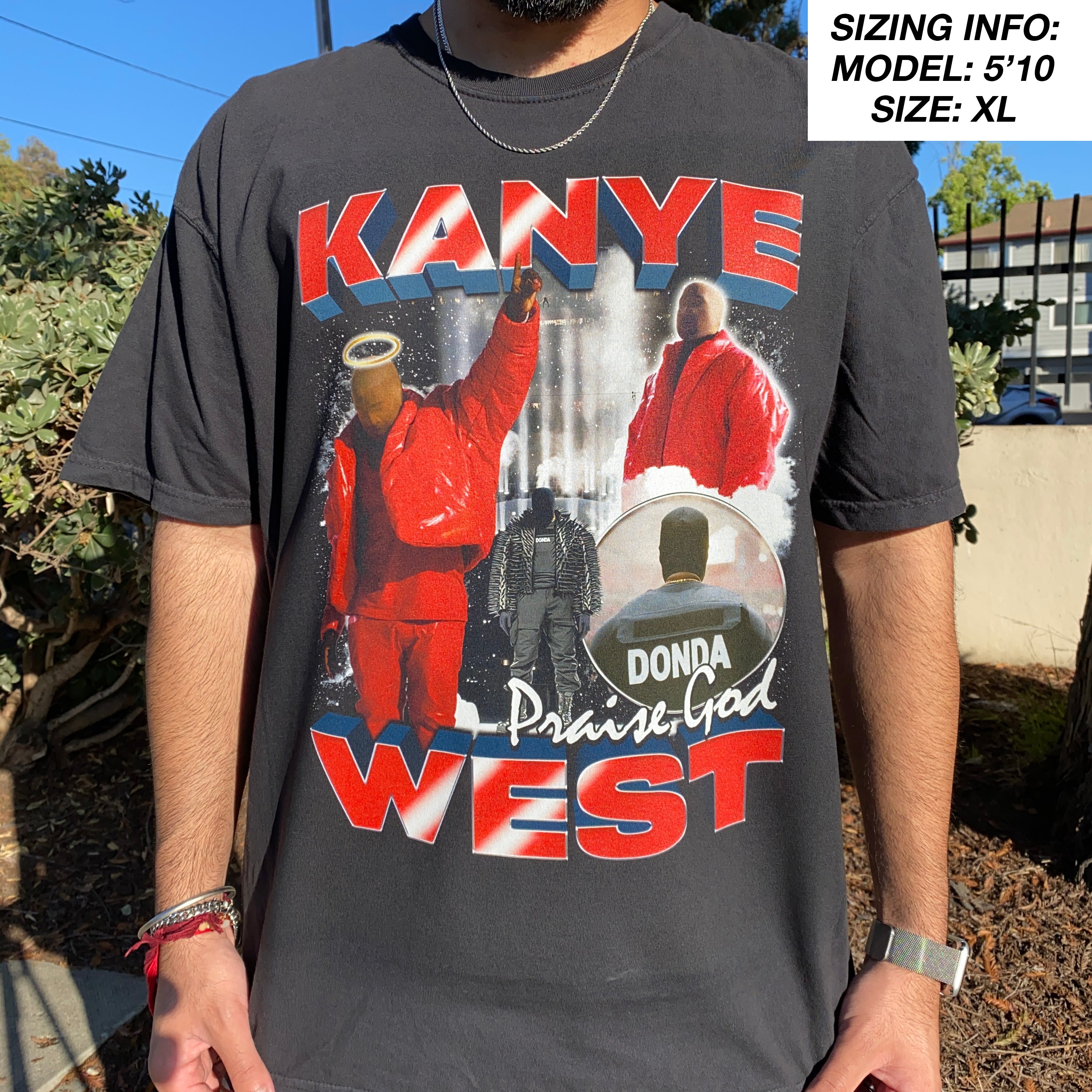 Kanye west hotsell long t shirt