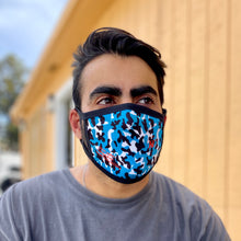 Load image into Gallery viewer, KC FABRIC MASK - TIFFANY&#39;S FAVORITE COLOR