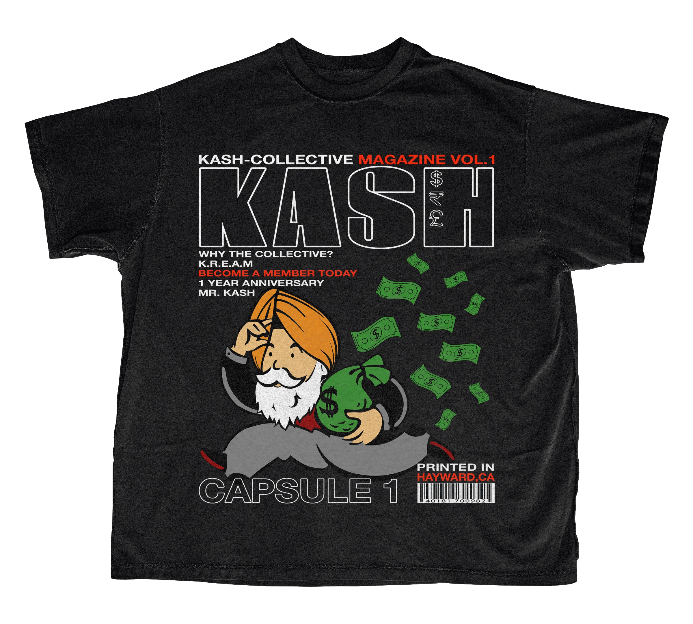 HASBULLA VINTAGE T-Shirt, KASH COLLECTIVE