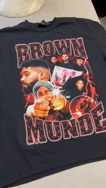 BROWN MUNDE VINTAGE T-Shirt